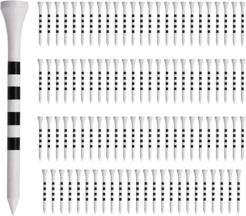 Golf-Tees aus Holz, tragbar, lang, sortiert, kreativer Ballmarker, professionelle Golf-Tees für Golftraining, Golf-Wettbewerb