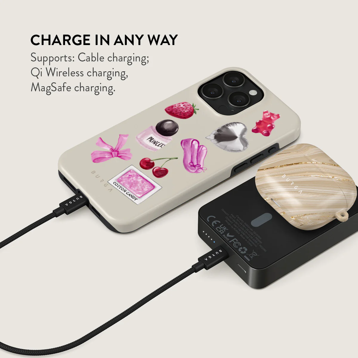 Baby Girl - Magnetic Power Bank