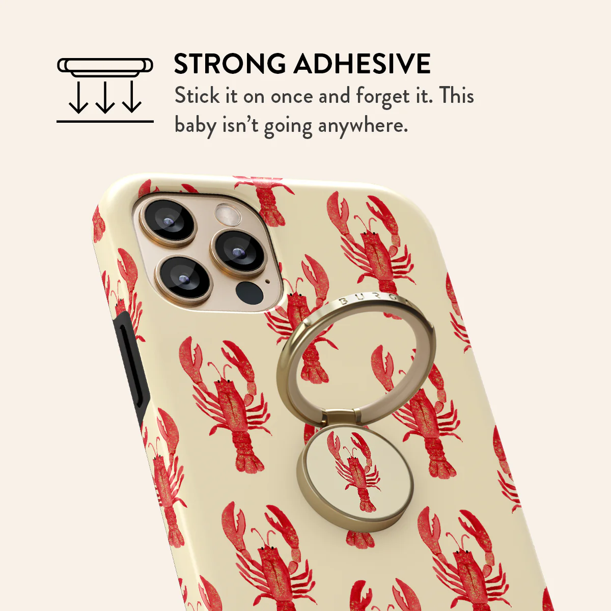 Chef's Kiss - Adhesive Ring Holder