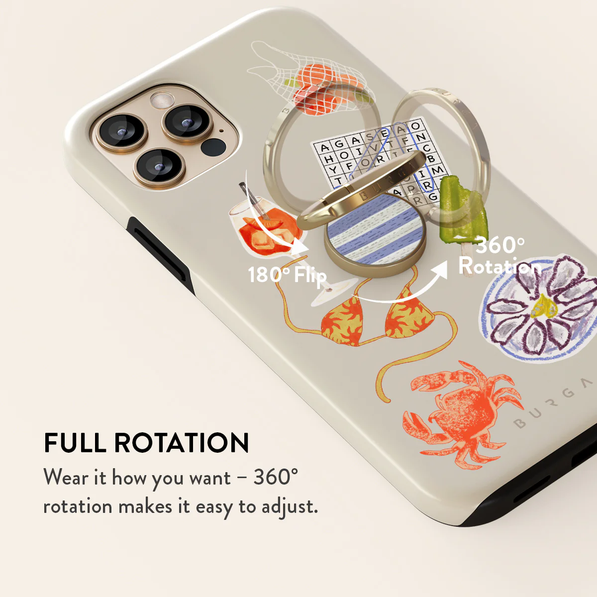 Seaside Muse - Adhesive Ring Holder