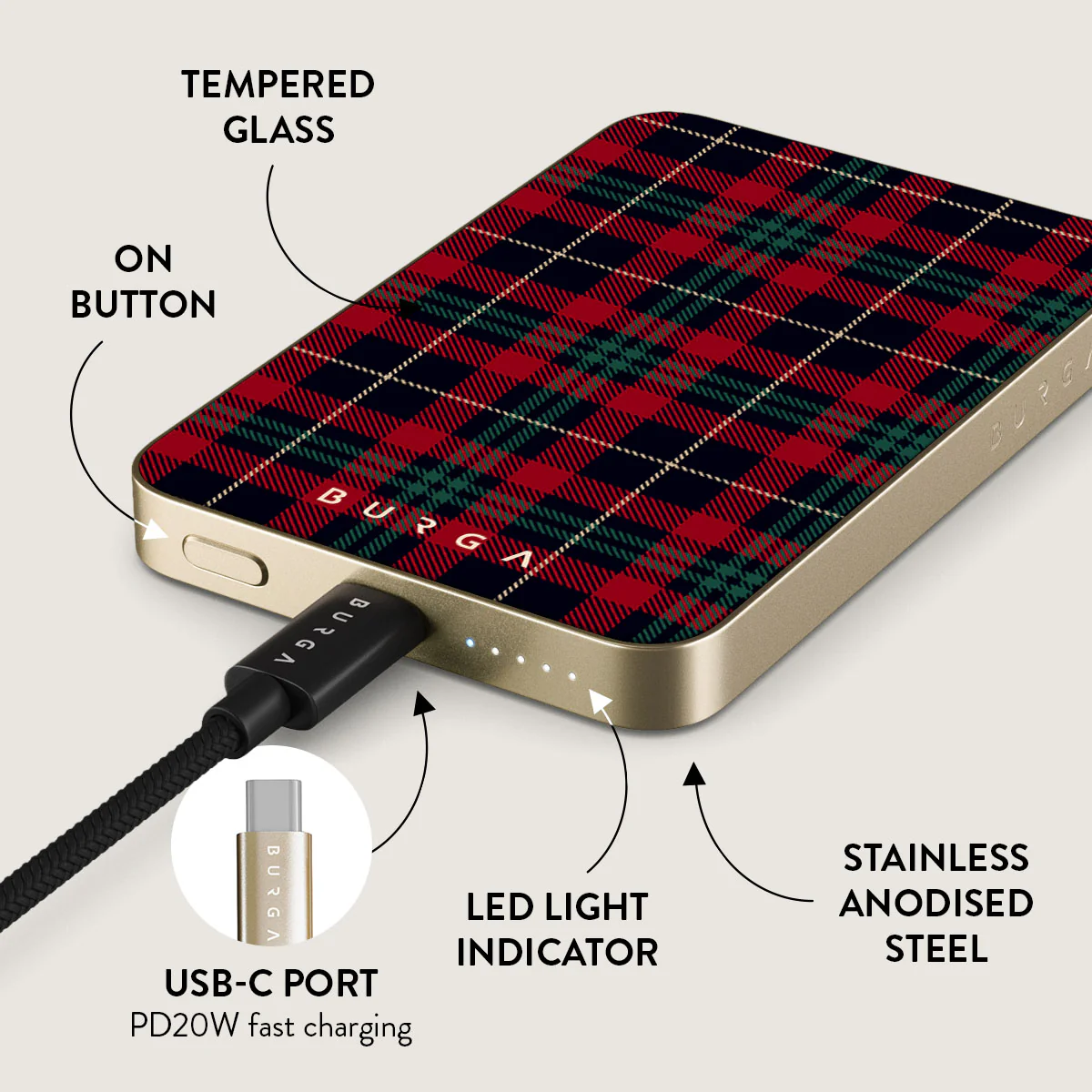 Sweater Weather - Magnetic Power Bank