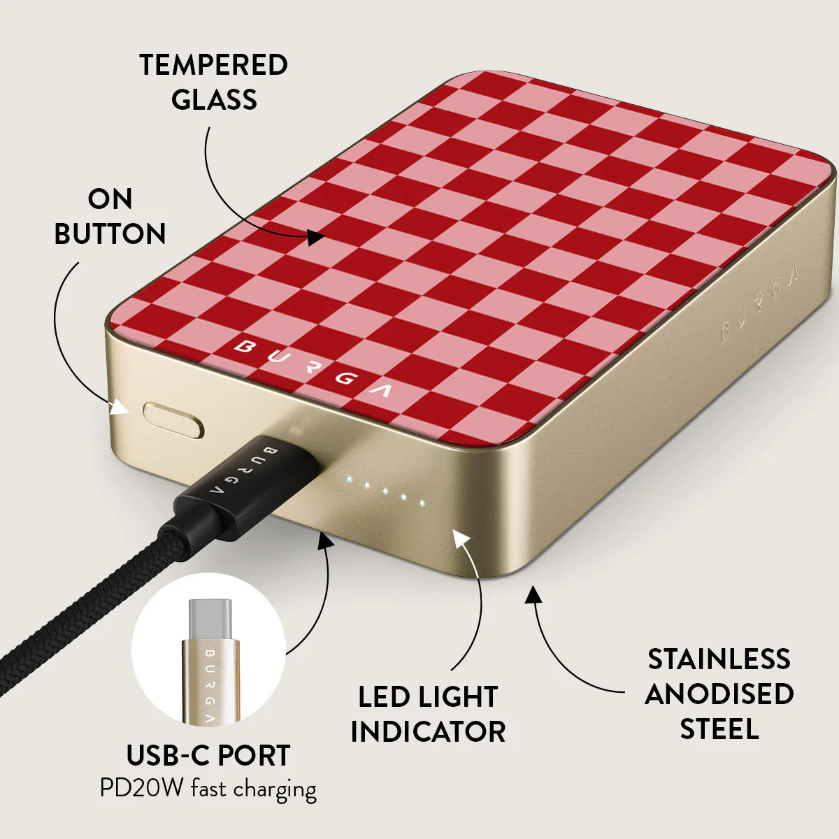 Cheerleader - Magnetic Power Bank