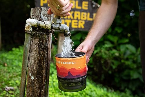 Jetboil MiniMo Camping- und Rucksackkochsystem mit einstellbarer Wärmekontrolle