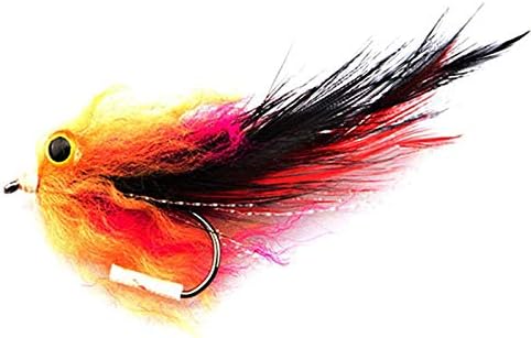 BABOS 1 teile/beutel Neue Forelle Lachs Hecht Streamer Fliegen für Fliegenfischen Fliegen Größe 4 #