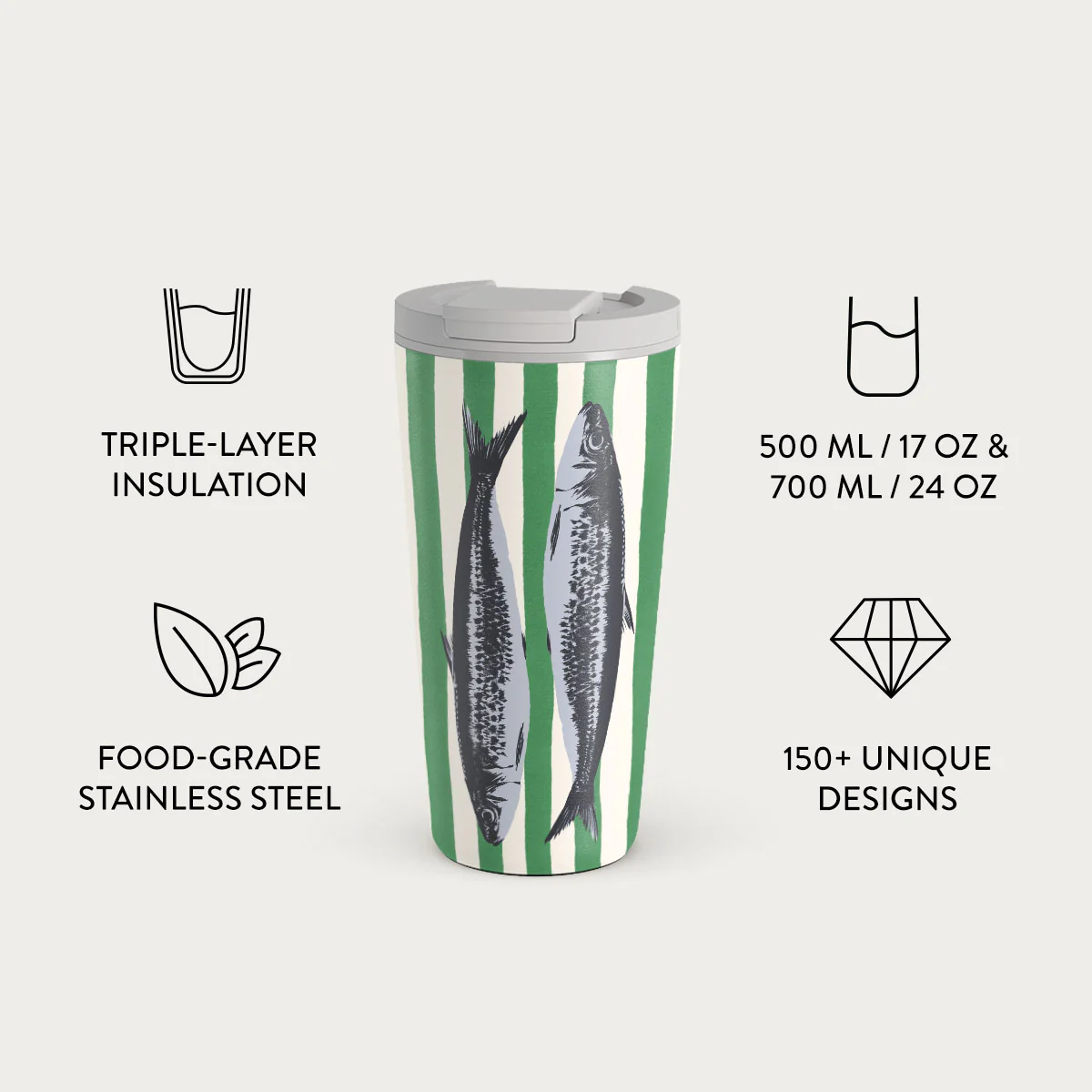 Sardinhas - Travel Mug