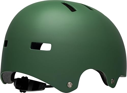 Bell Local BMX Dirt Fahrrad Helm matt grün 2025
