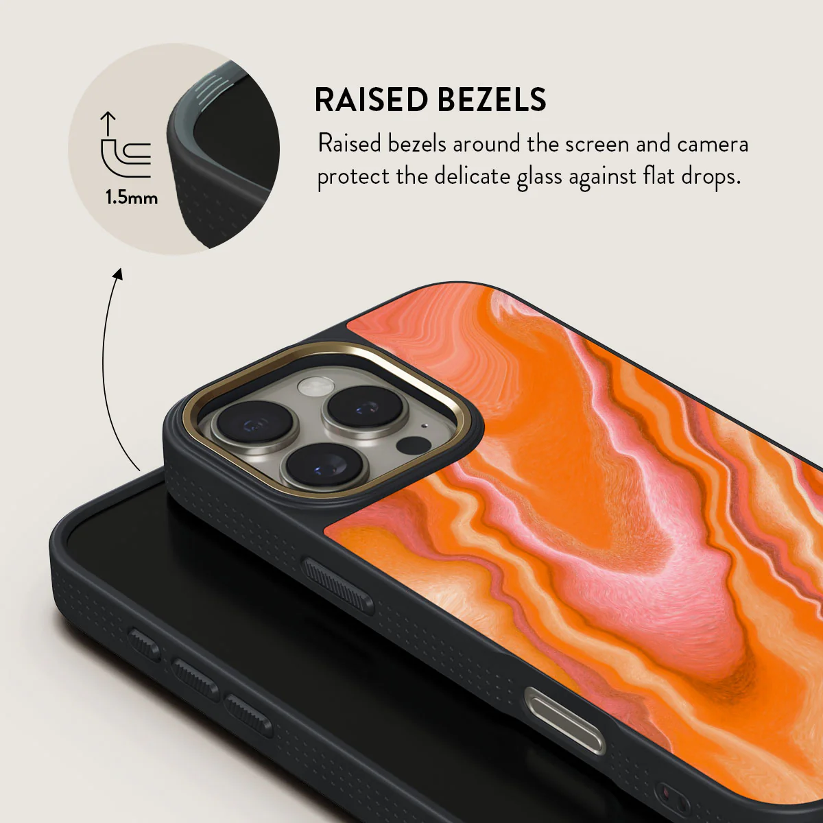 Retro Glow - iPhone 16 Pro Max Case