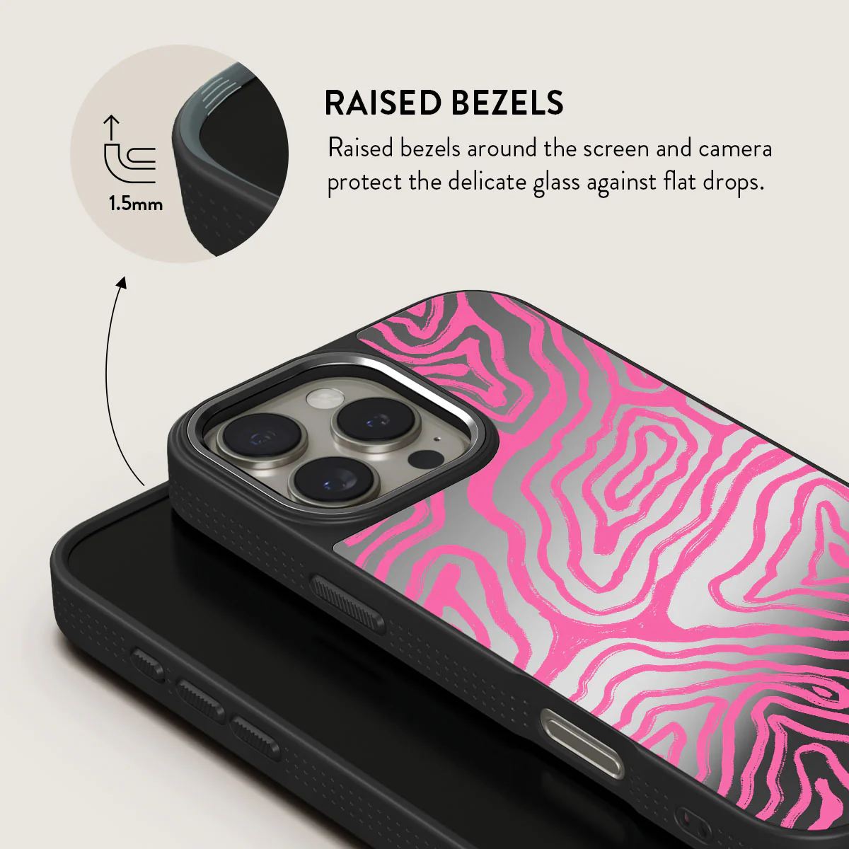 Pink Shores - iPhone 16 Pro Max Case