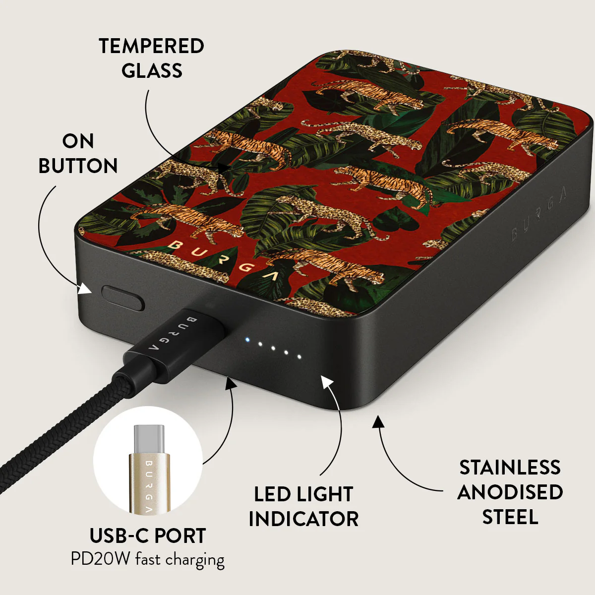 Morning Commute - Designer Magnetic Power Bank