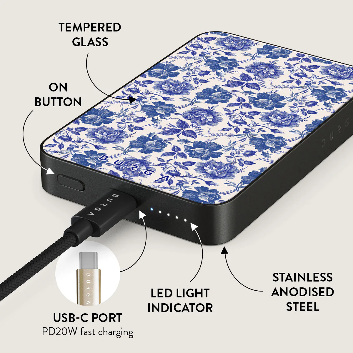 Garden Stories - Magnetic Power Bank