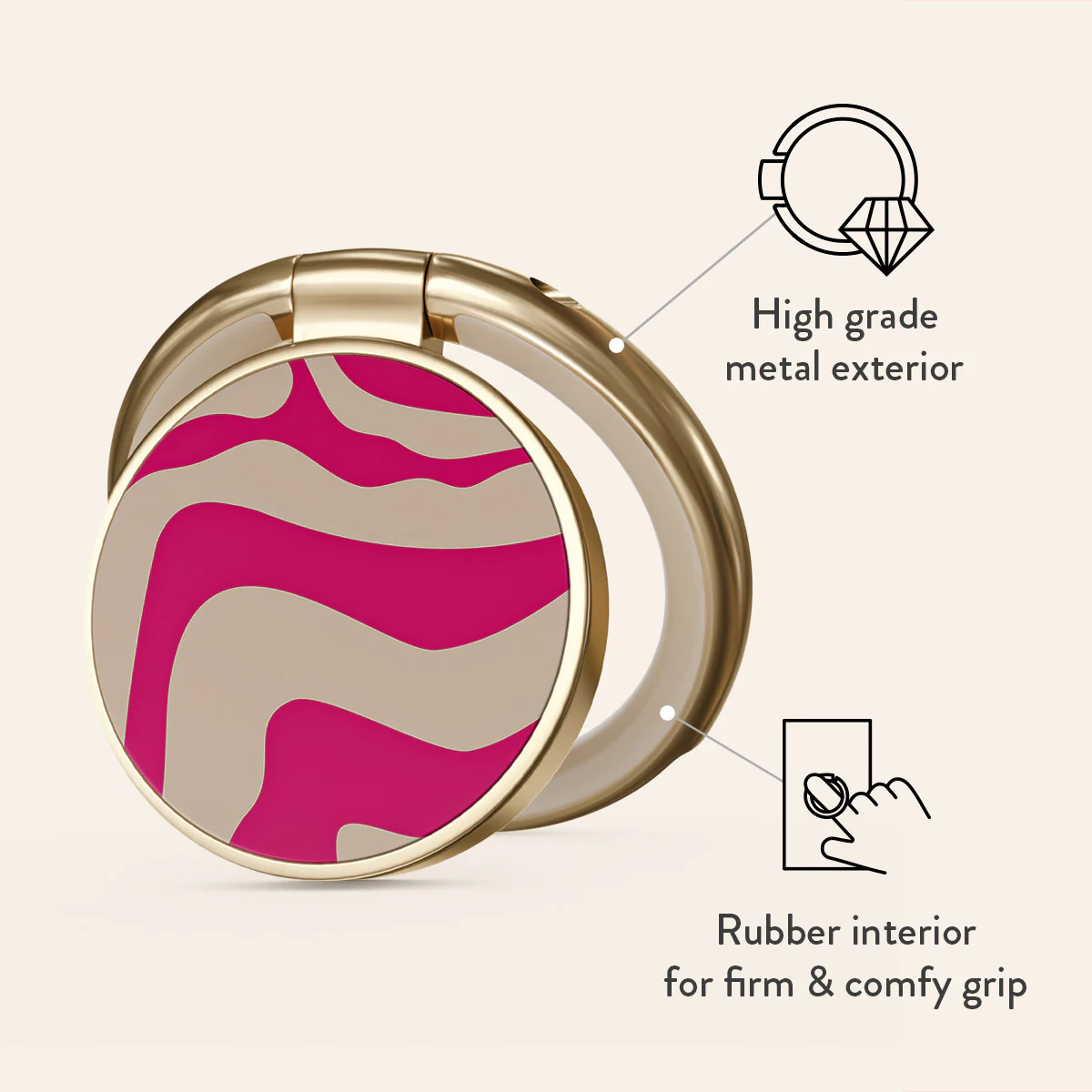 Siren - Adhesive Ring Holder
