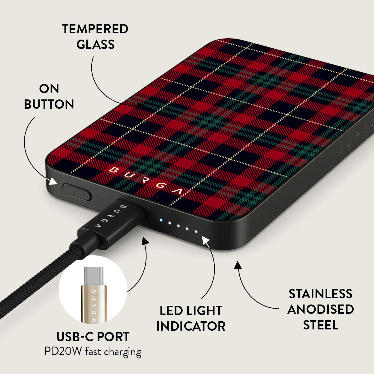Sweater Weather - Magnetic Power Bank