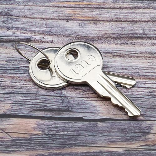 VGOL 2 STÜCKE Golfwagen Zündschlüssel mit 1 STÜCK Schlüsselanhänger 17063G1 Kompatibel mit EZGO TXT Gas und Elektro Golfwagen Ersatzteilen