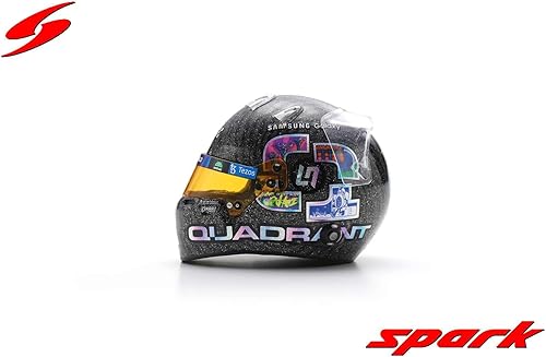 Spark McLaren F1 Team - Offizieller Merchandise-Artikel Bell Helmets Modelle Lando Norris 1/5 - Mini Helm Sonderedition - 2023