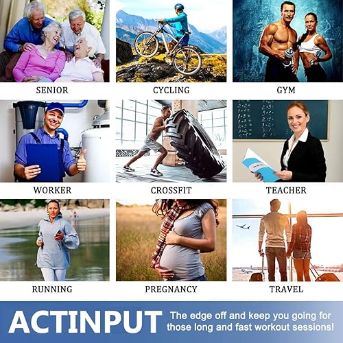 ACTINPUT 4 Paar Socken für Damen Herren