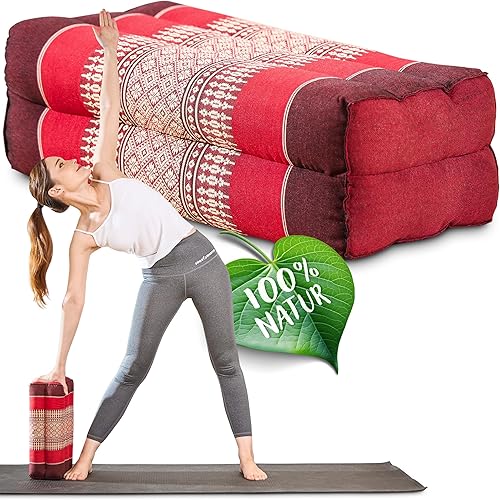 Namasdee Stützkissen mit 100% natürlicher Kapokfüllung