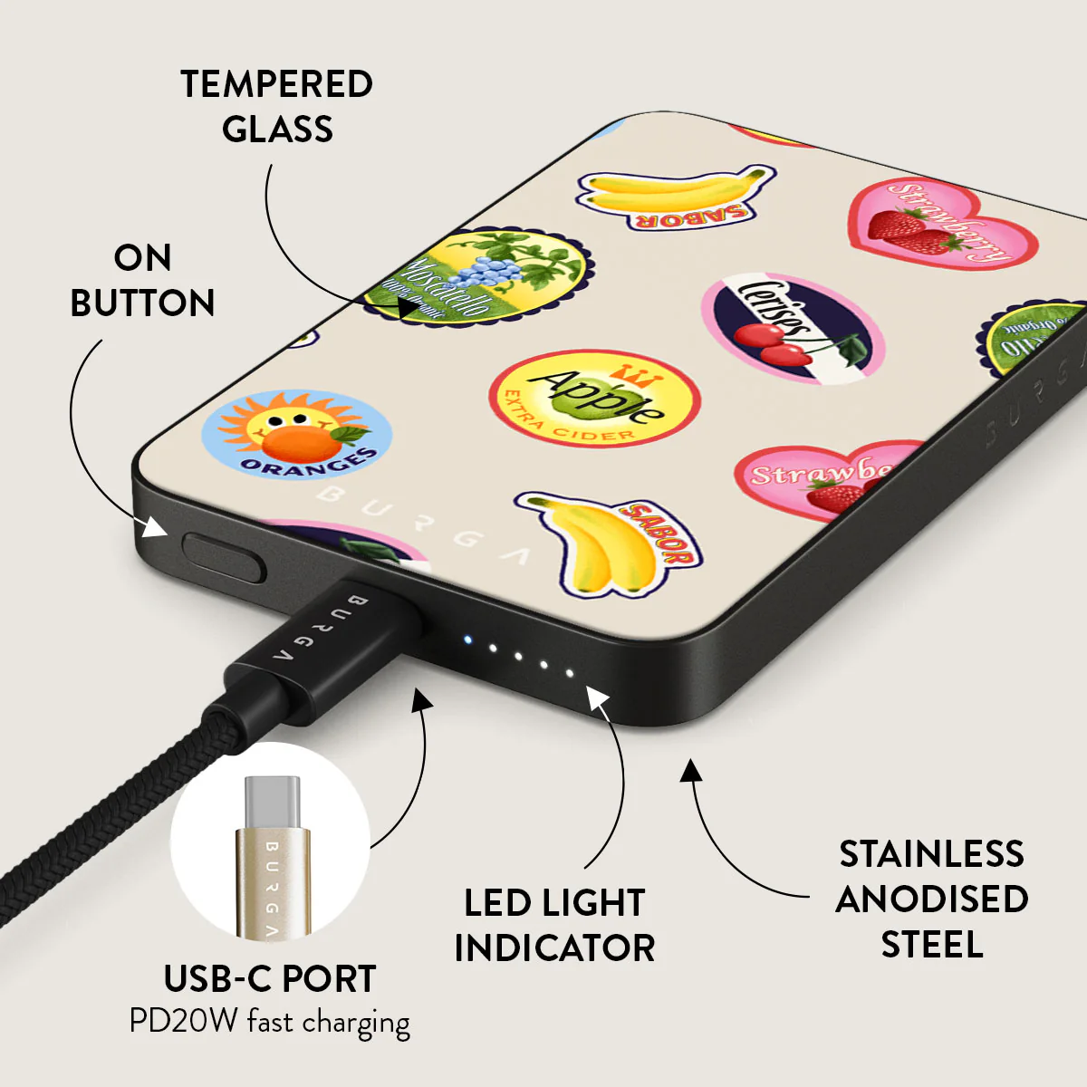 Flavour - Magnetic Power Bank