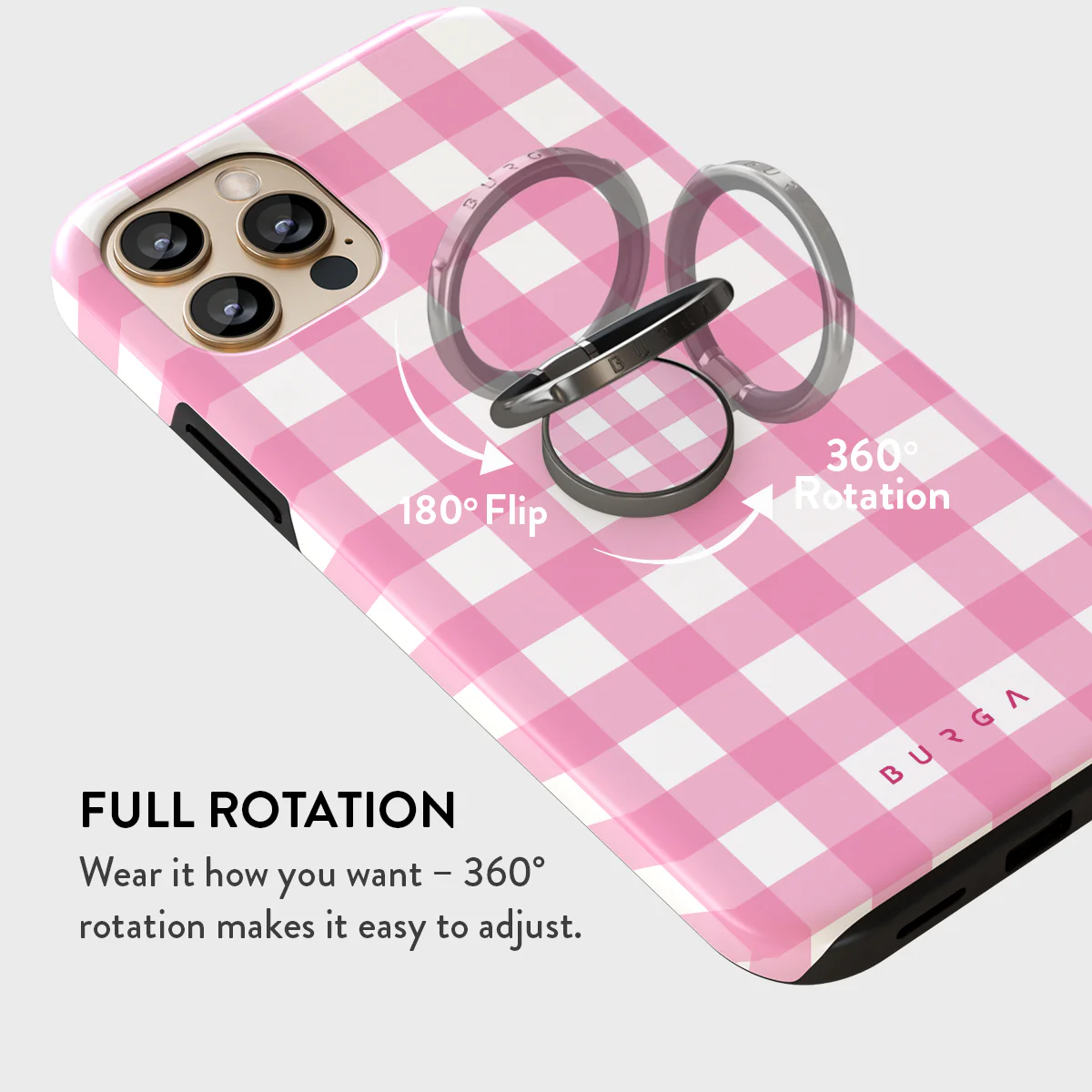 Think Pink - Adhesive Ring Holder