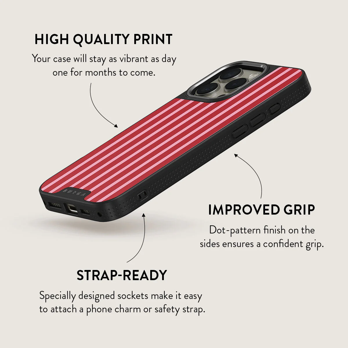 Strawberry Jam - iPhone 16 Pro Max Case