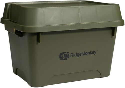 RidgeMonkey Armoury Stackable Storage Box 36 Litre - Angelbox, Aufbewahrungsbox, Zubehörbox