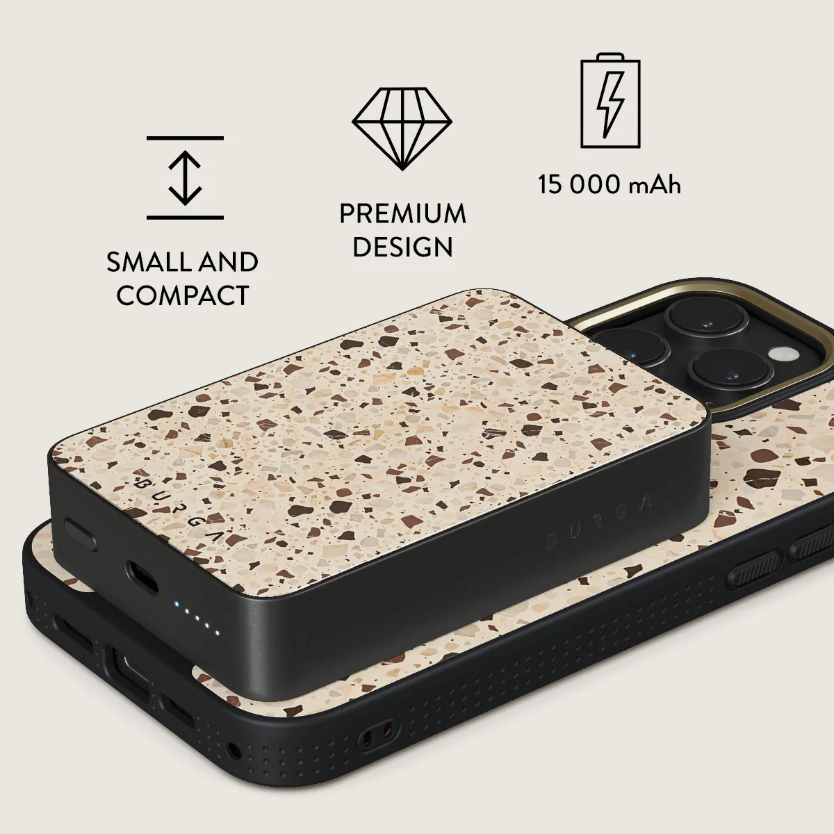 Distant Noise - Terazzo Magnetic Power Bank