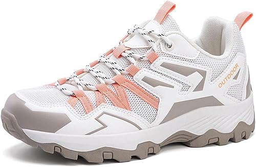 WOWEI Wanderstiefel Wanderschuhe Herren Damen wasserdichte Outdoorschuhe rutschfeste Kletterschuhe Leicht Atmungsaktiv Trekking Hiking Schuhe Wanderhalbschuhe