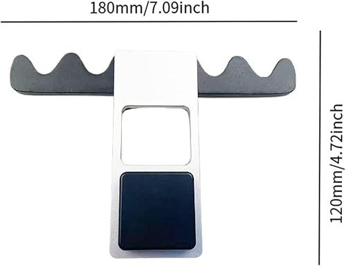 Dickly Pool Cue Halter Pool Stick Ruhe 4 Loch Snooker Cue -Rack mit Kreidehalter