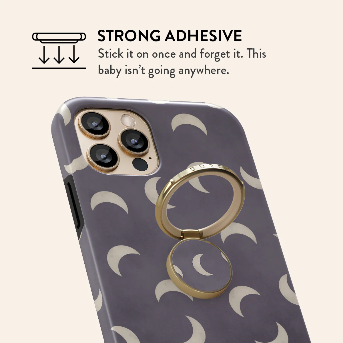 Moonstone - Adhesive Ring Holder