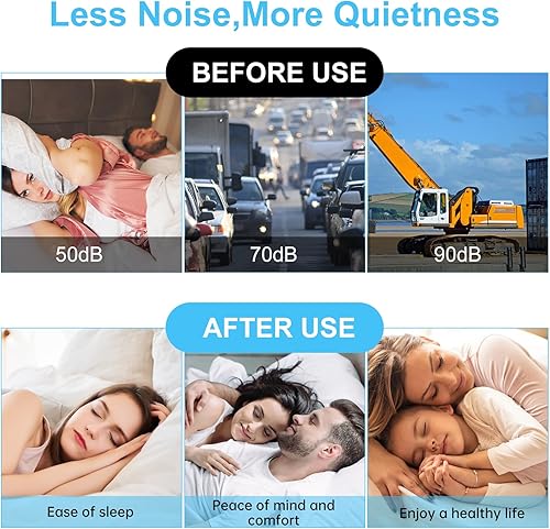 40 Stück Silikon Ohrenstöpsel Formbar, Wiederverwendbare Ohrstöpsel Mit Geräuschunterdrückung Zum Schlafen Schwimmen Anti Schnarch Schutz, Ideal Zum Konzert, Schwimmen, Duschen, Transparent