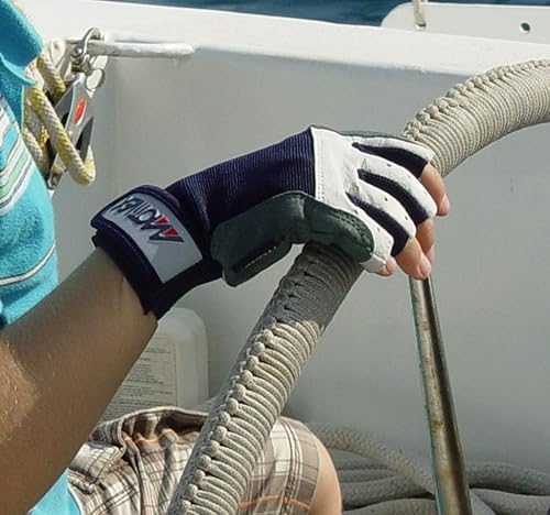 MOTIVEX Segelhandschuhe Rückseite Elasthan alle Finger kurz Grösse XL