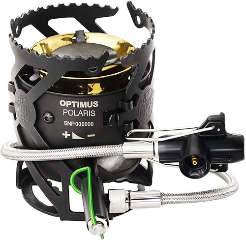 Optimus Multifuelkocher Polaris Optifuel Kocher mit 400 ml Brennstoff Flasche