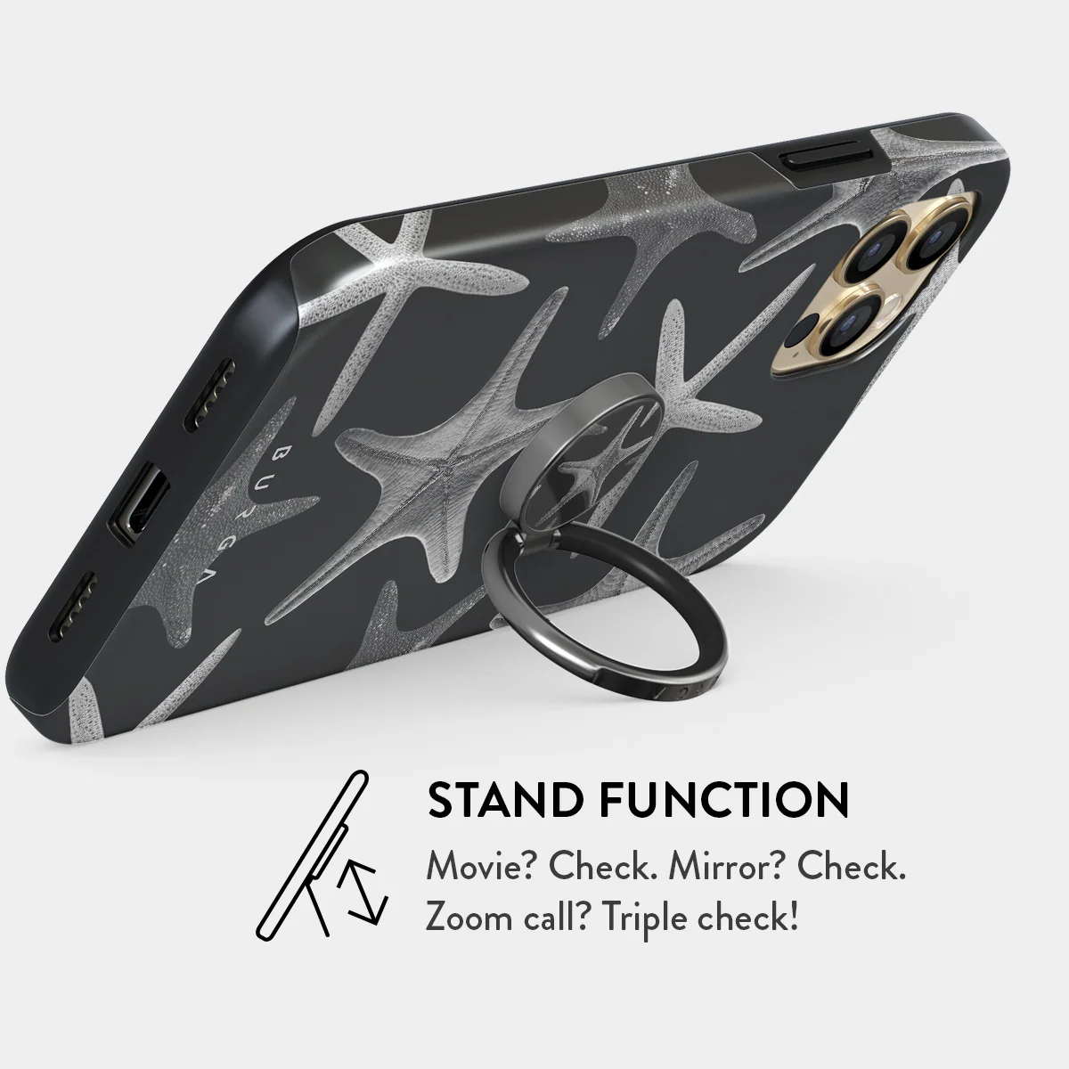 Midnight Ocean - Adhesive Ring Holder