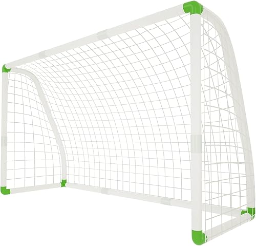 Aufun Kinder Fußballtor 1.8m x 1.2 m Garten Fussballtor Trainings Fußballnetz Perfektes Tor bei jedem Wetter, Geeignet für Kinder, Jugendliche und Erwachsene