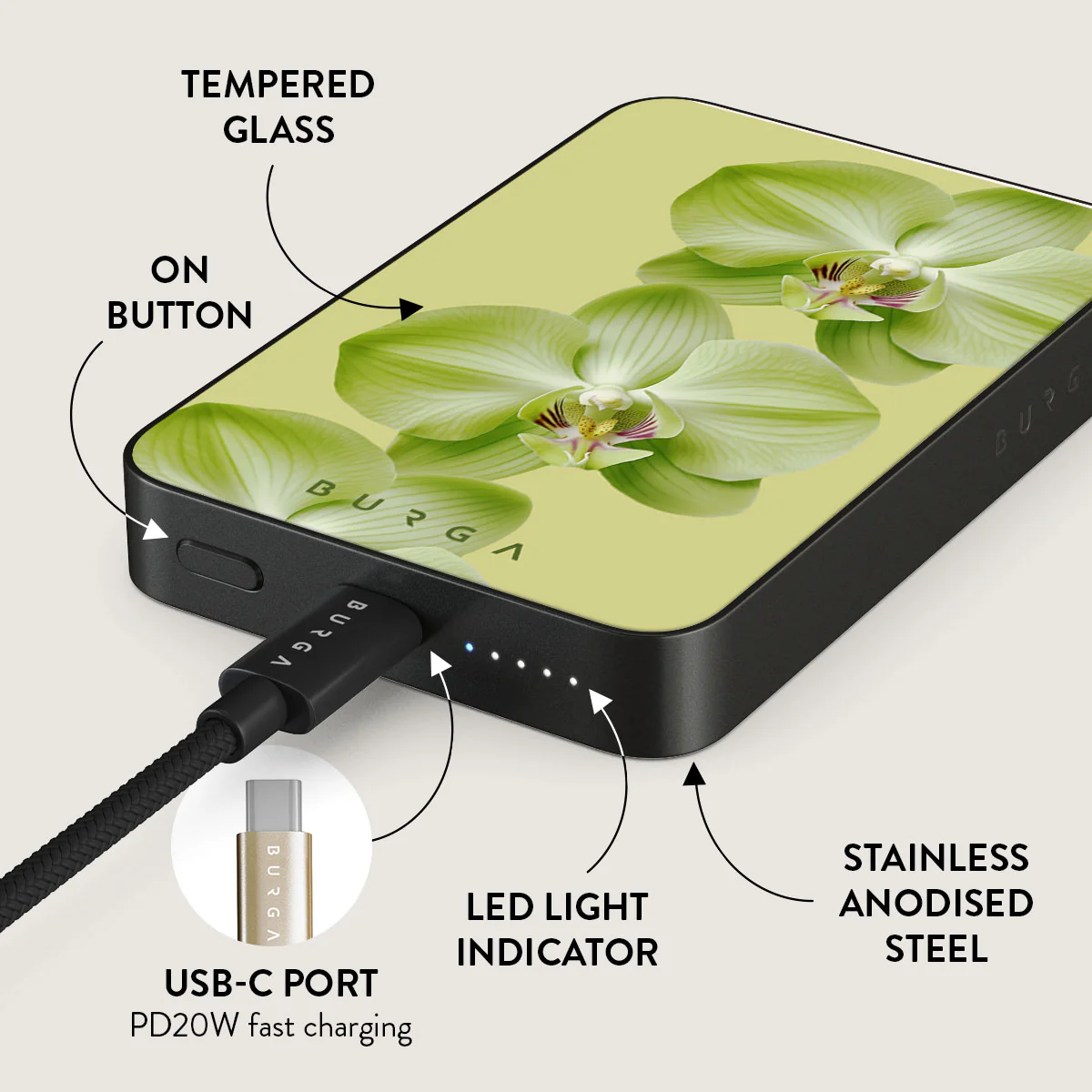 Purity - Magnetic Power Bank
