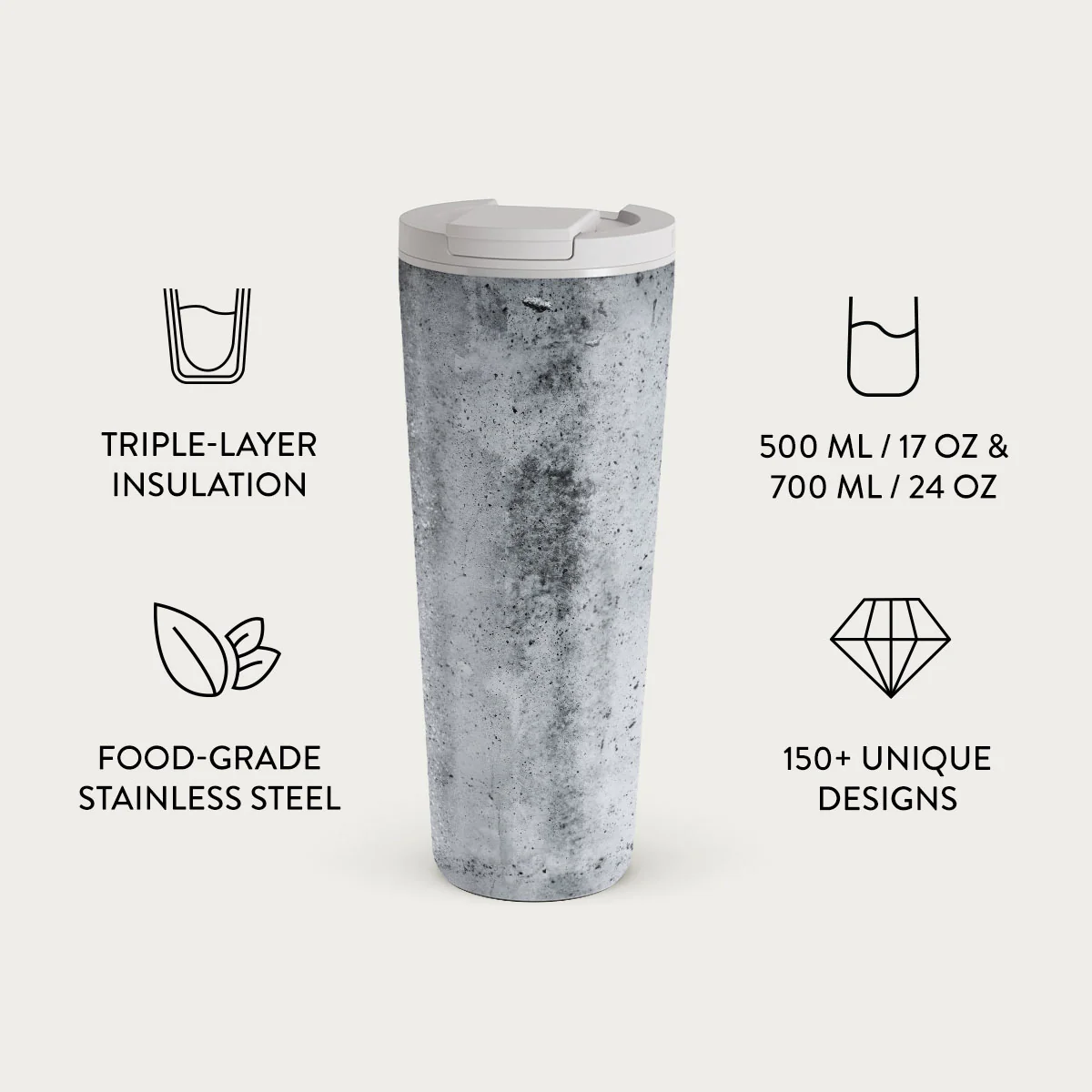 Concrete Jungle - Travel Mug