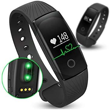 ID107 Smart-Herzfrequenz-Armband, Schrittzähler, Fitness-Tracker, Armband