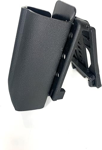 Jet Protector JPX2 Gen.1 Holster aus Kydex – mit Paladin-Sicherung, Multi-Lok, Paddle ... Tierabwehr für professionellen Einsatz Selbstschutz (JPX2 Magazinholster Single Multi Lok)