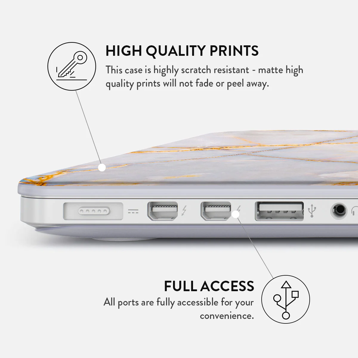 Shallow Sea - Macbook Case