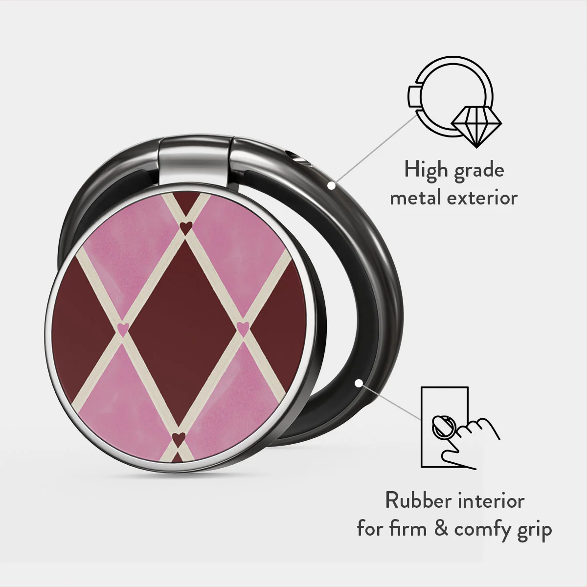 Heartless - Adhesive Ring Holder