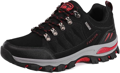 WOWEI Wanderstiefel Wanderschuhe Herren Damen wasserdichte Outdoorschuhe rutschfeste Kletterschuhe Leicht Atmungsaktiv Trekking Hiking Schuhe Wanderhalbschuhe