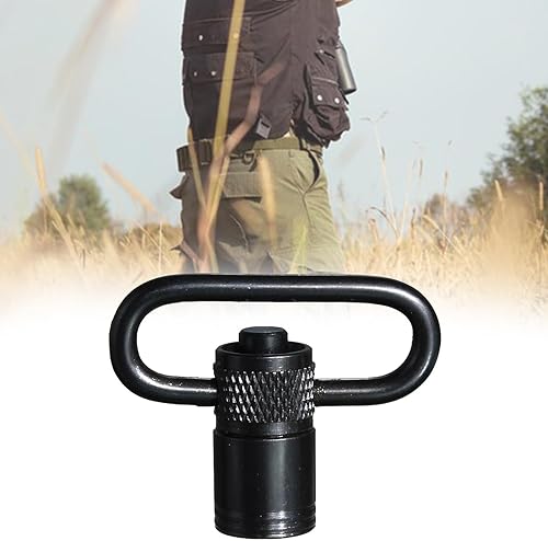 2 Stück Schnellspannschlinge mit Drehgelenk und Druckknopf, 3,2 x 1,2 cm, Drehgelenk, Jagdausrüstung