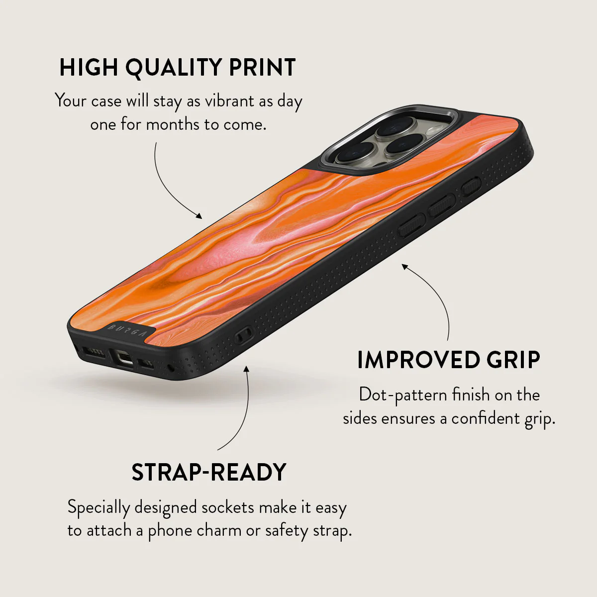 Retro Glow - iPhone 16 Pro Max Case