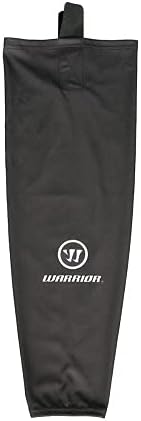 Warrior Pro Hockey Stutzen einfarbig, Farbe:schwarz, Größe:Bambini