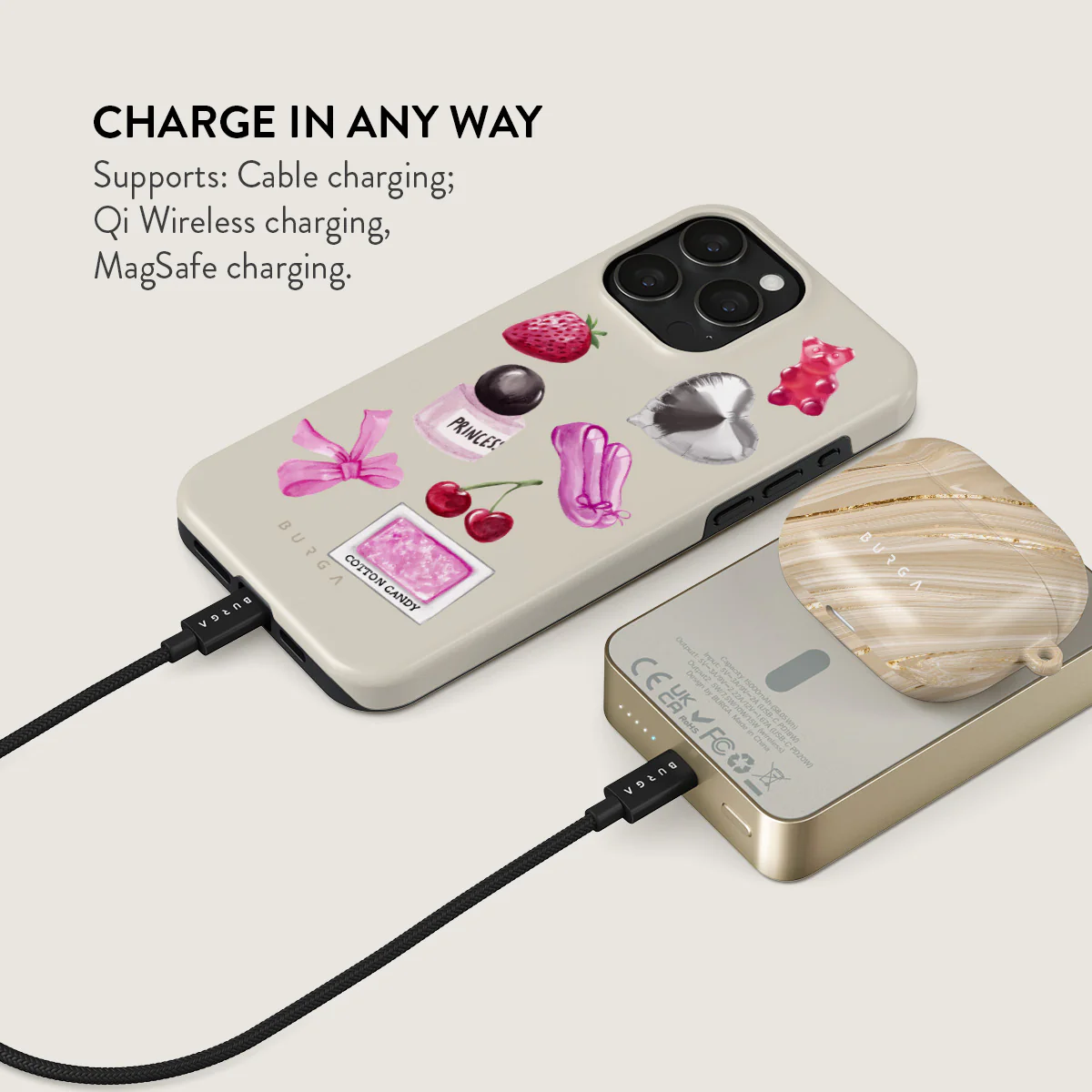 Baby Girl - Magnetic Power Bank