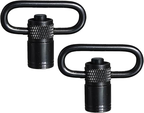 2 Stück Schnellspannschlinge mit Drehgelenk und Druckknopf, 3,2 x 1,2 cm, Drehgelenk, Jagdausrüstung