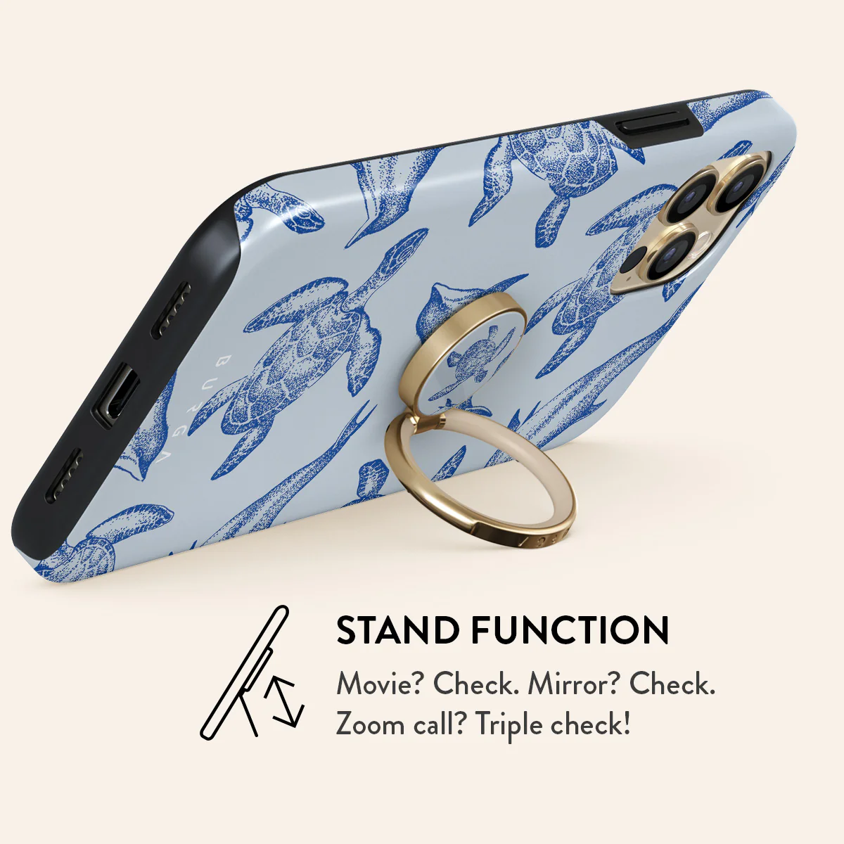 Aquatic Dance - Adhesive Ring Holder