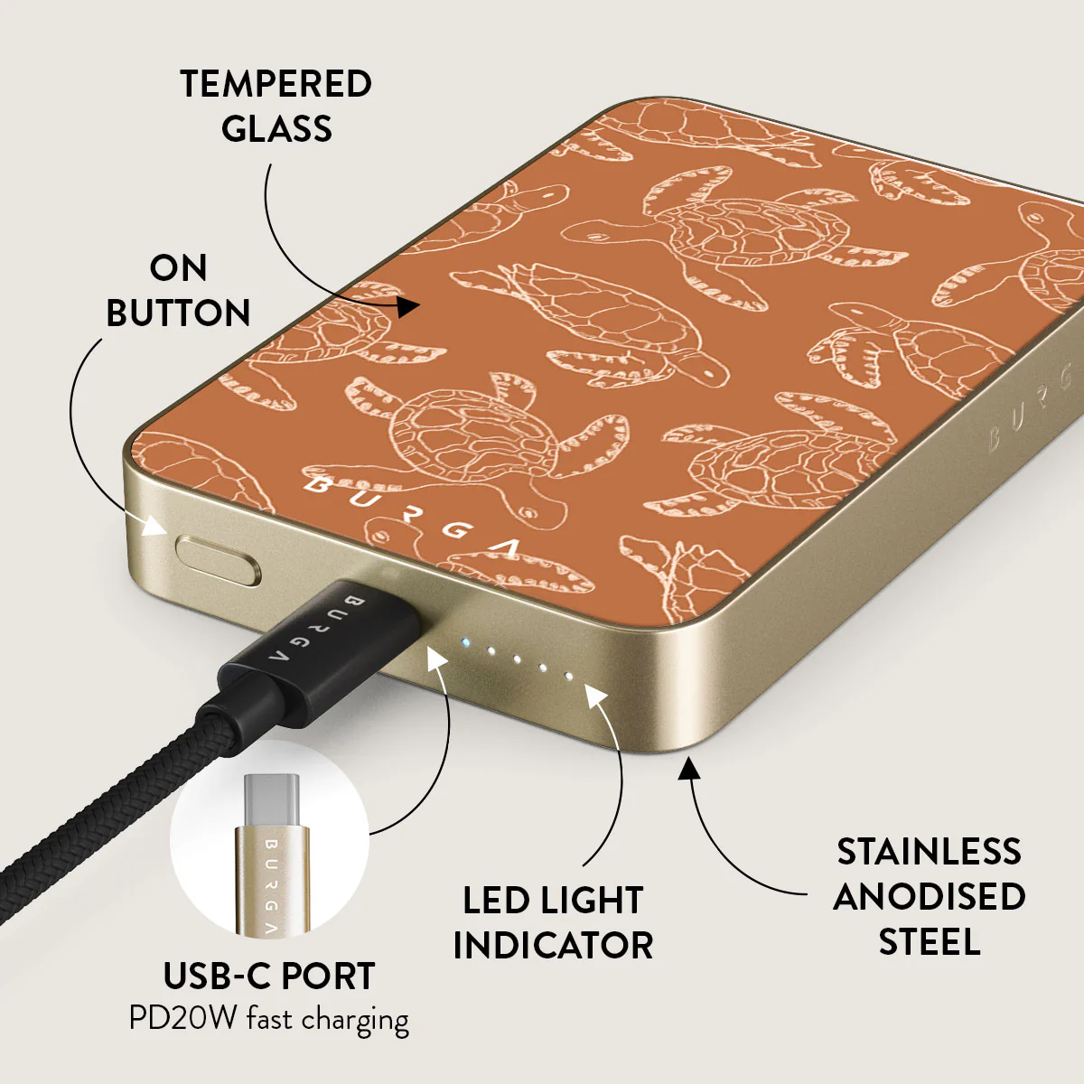 Earth Shell - Magnetic Power Bank