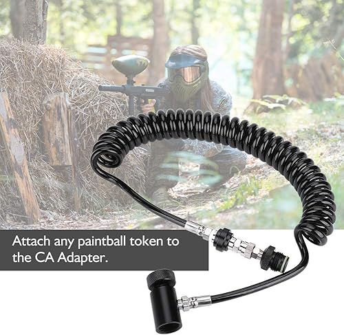 Paintball Schlauch Paintball Markierer Remote Coil Zylinder Verbindungsventil Schlauch Wellschlauch Für Paintball Hochdruckluft