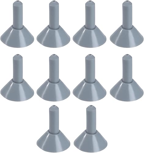 divuukyi 10 x Baldachin-Säulen, Anti-Thunder-Kappen, Campingzeltstangen, isolierende Kappen, Anti-Donner-Schutz, Zeltzubehör