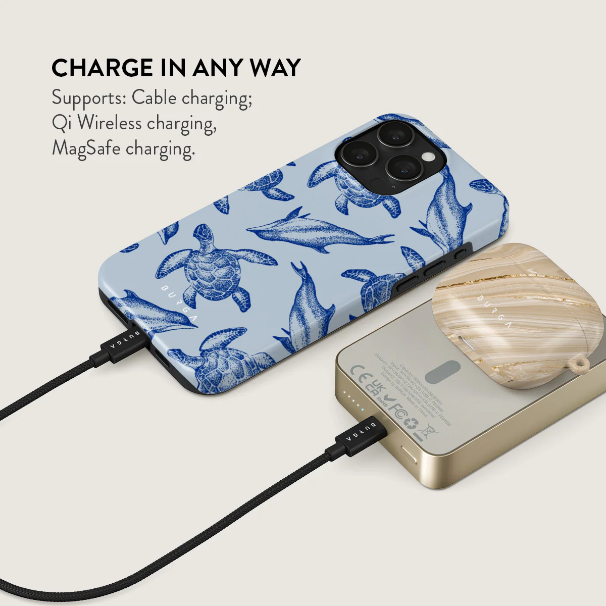 Aquatic Dance - Magnetic Power Bank